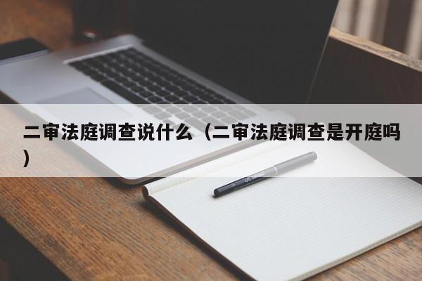 二审法庭调查说什么（二审法庭调查是开庭吗）