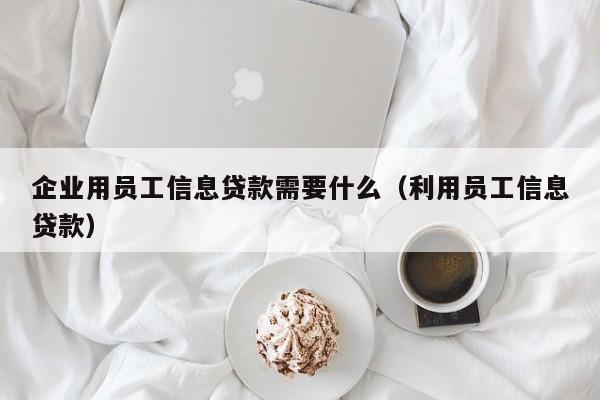 企业用员工信息贷款需要什么（利用员工信息贷款）