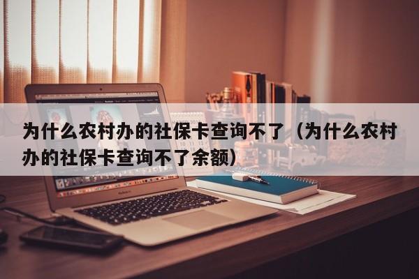 为什么农村办的社保卡查询不了（为什么农村办的社保卡查询不了余额）