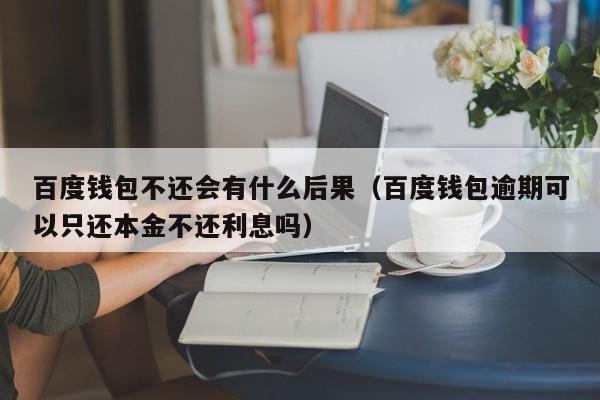 百度钱包不还会有什么后果（百度钱包逾期可以只还本金不还利息吗）