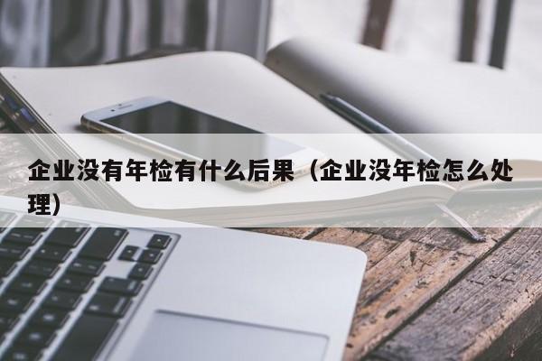 企业没有年检有什么后果（企业没年检怎么处理）