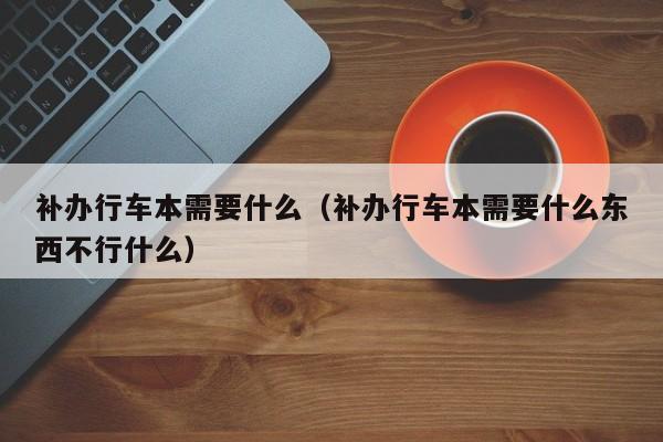 补办行车本需要什么（补办行车本需要什么东西不行什么）