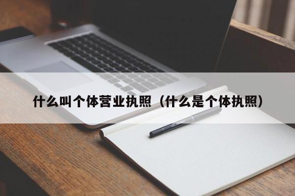 什么叫个体营业执照（什么是个体执照）