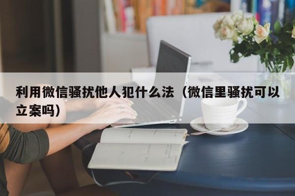 利用微信骚扰他人犯什么法（微信里骚扰可以立案吗）