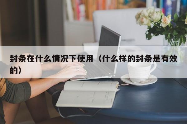 封条在什么情况下使用（什么样的封条是有效的）