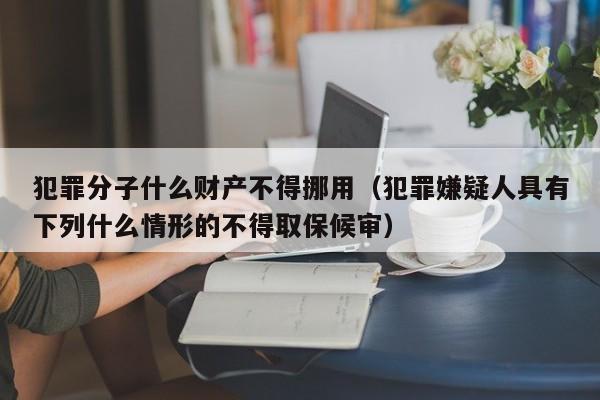 犯罪分子什么财产不得挪用（犯罪嫌疑人具有下列什么情形的不得取保候审）