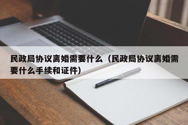 民政局协议离婚需要什么（民政局协议离婚需要什么手续和证件）