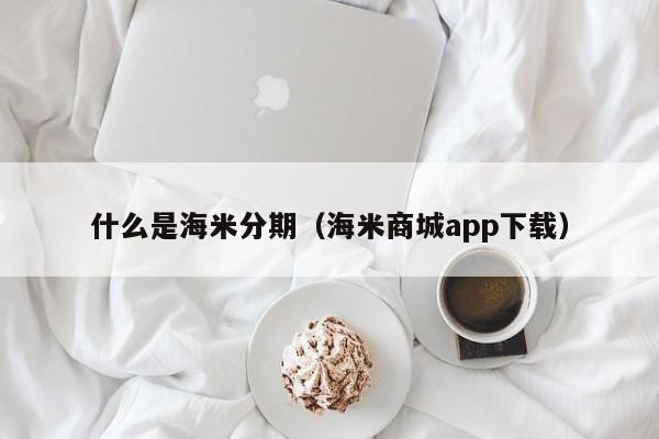 什么是海米分期（海米商城app下载）