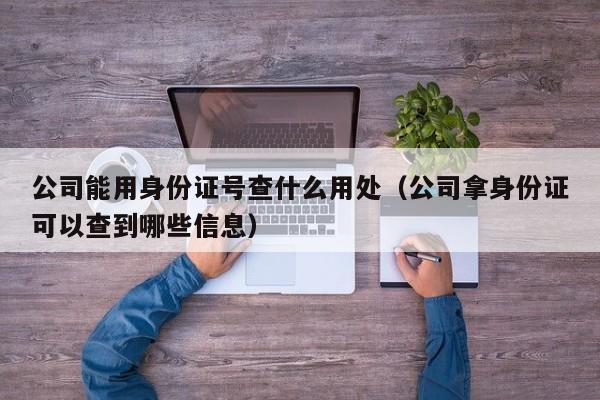 公司能用身份证号查什么用处（公司拿身份证可以查到哪些信息）