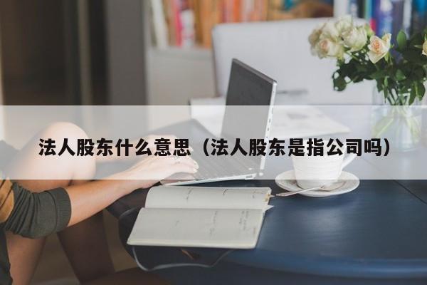 法人股东什么意思（法人股东是指公司吗）