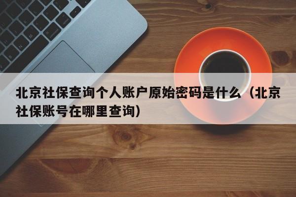 北京社保查询个人账户原始密码是什么（北京社保账号在哪里查询）