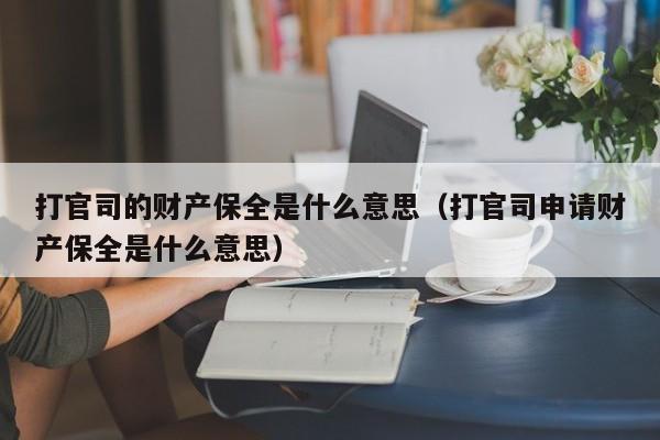 打官司的财产保全是什么意思（打官司申请财产保全是什么意思）