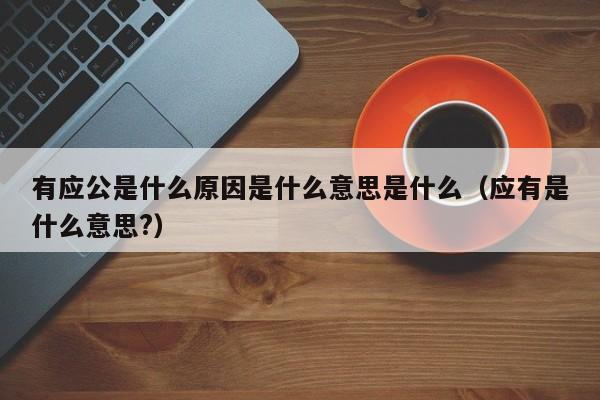 有应公是什么原因是什么意思是什么（应有是什么意思?）