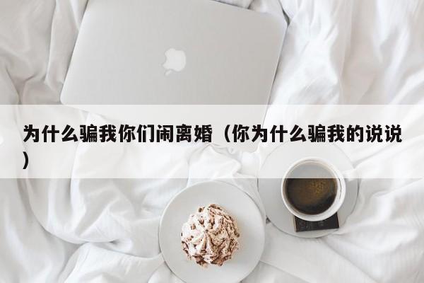 为什么骗我你们闹离婚（你为什么骗我的说说）