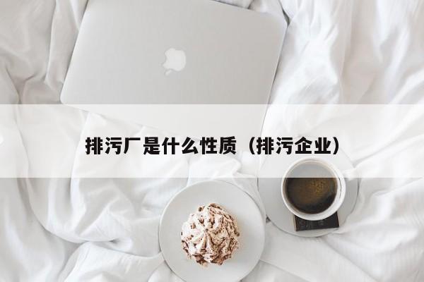 排污厂是什么性质（排污企业）