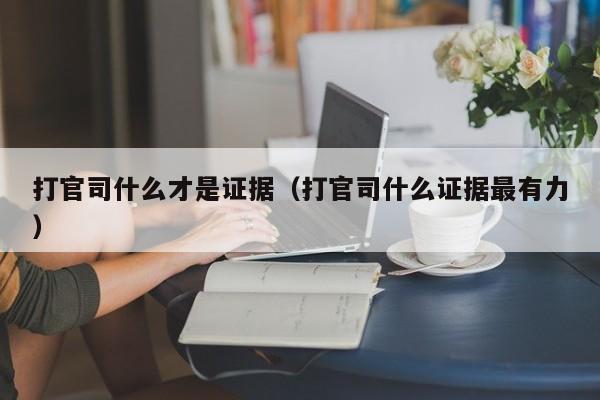 打官司什么才是证据（打官司什么证据最有力）