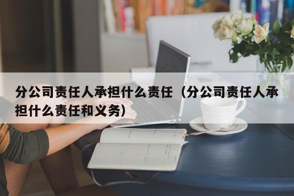 分公司责任人承担什么责任（分公司责任人承担什么责任和义务）