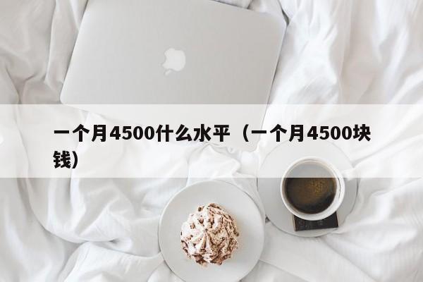 一个月4500什么水平（一个月4500块钱）