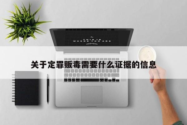 关于定罪贩毒需要什么证据的信息