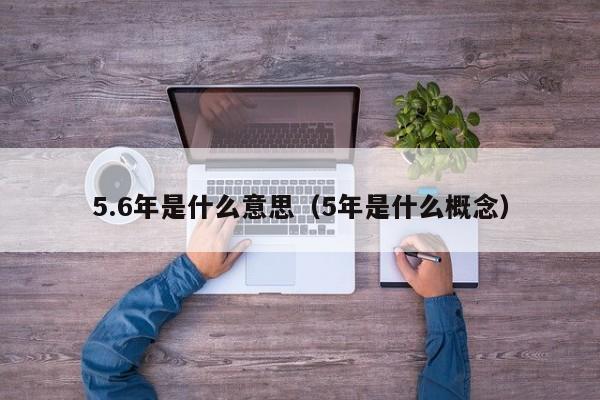 5.6年是什么意思（5年是什么概念）