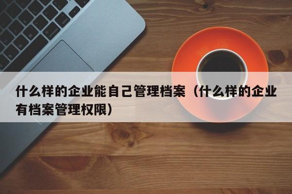 什么样的企业能自己管理档案（什么样的企业有档案管理权限）